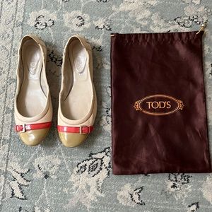 Tod’s ballet Flats- used condition